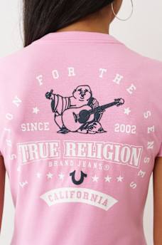 MOVIE STAR BUDDHA V NECK TEE, image 1