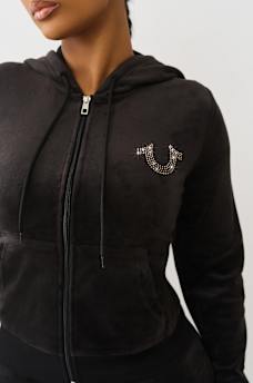 WING VELOUR ZIP HOODIE, image 5