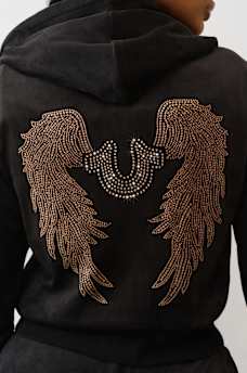 WING VELOUR ZIP HOODIE, image 1