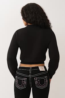 SU&Eacute;TER CON CUELLO REDONDO IRIDISCENTE, image 5