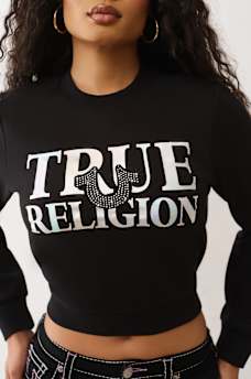 SU&Eacute;TER CON CUELLO REDONDO IRIDISCENTE, image 1