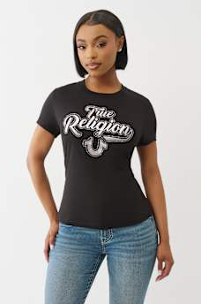 IRIDESCENT LOGO TEE, image 2