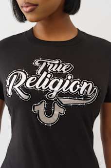 IRIDESCENT LOGO TEE, image 1