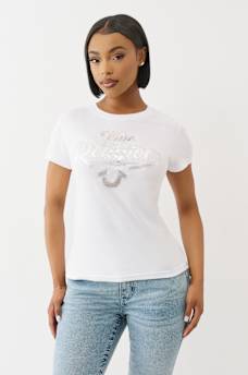 IRIDESCENT LOGO TEE, image 2