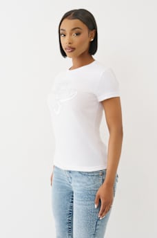 IRIDESCENT LOGO TEE, image 4