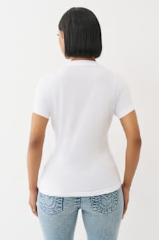 IRIDESCENT LOGO TEE, image 5
