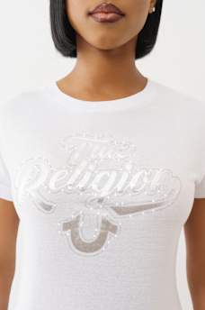 IRIDESCENT LOGO TEE, image 1
