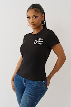 BUDDHA METALLIC CREW TEE, image 4