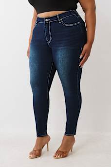 PLUS JENNIE MID RISE CURVY SKINNY JEAN, image 3