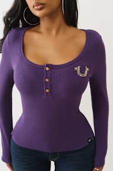 RIBBED LOGO HENLEY, image 5