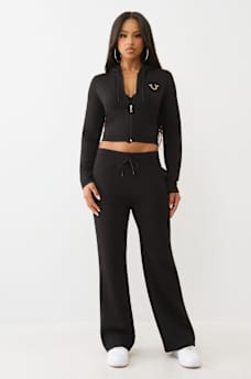 SHRUNKEN LOGO ZIP HOODIE, image 3