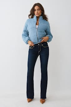 CHAQUETA ACOLCHADA DE MEZCLILLA, image 2