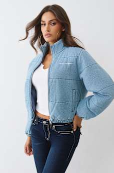 CHAQUETA ACOLCHADA DE MEZCLILLA, image 5