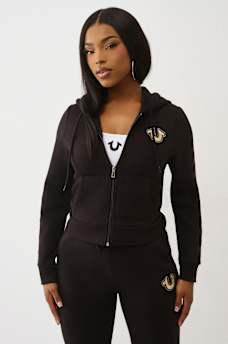 SHRUNKEN WING ZIP HOODIE, image 2