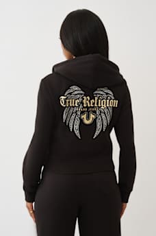 SHRUNKEN WING ZIP HOODIE, image 5