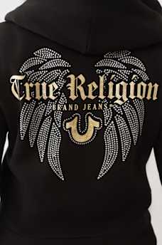 SHRUNKEN WING ZIP HOODIE, image 1