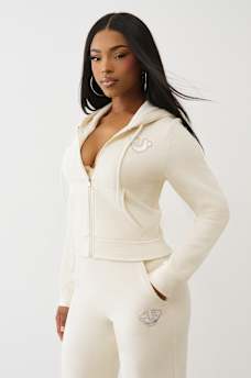 SHRUNKEN WING ZIP HOODIE, image 4