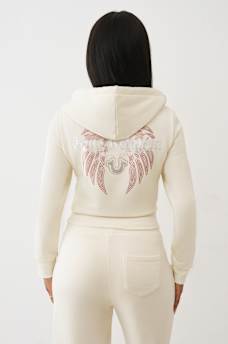 SHRUNKEN WING ZIP HOODIE, image 5