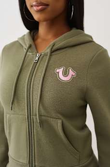 SHRUNKEN WING ZIP HOODIE, image 6