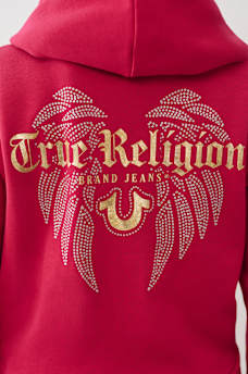 SHRUNKEN WING ZIP HOODIE, image 1