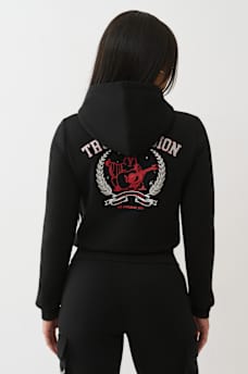BUDDHA BANNER ZIP HOODIE, image 5
