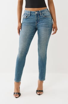 JENNIE MID RISE SKINNY JEAN, image 1