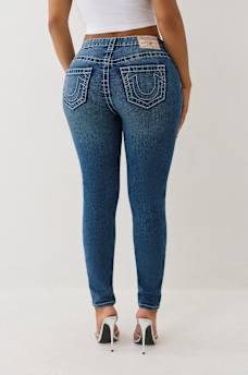 JENNIE BIG T MID RISE CURVY SKINNY JEAN, image 5