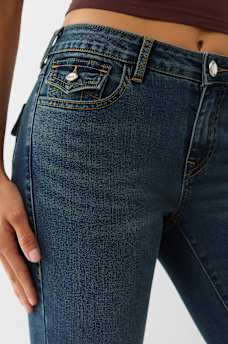 BECCA CRYSTAL FLAP BOOTCUT JEAN, image 5