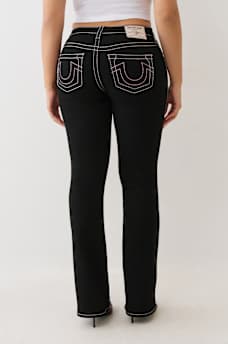 BECCA MID RISE BIG T BOOTCUT JEAN, image 5