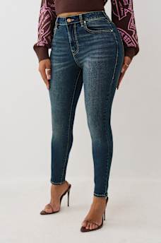 HALLE HIGH RISE SKINNY JEAN, image 4
