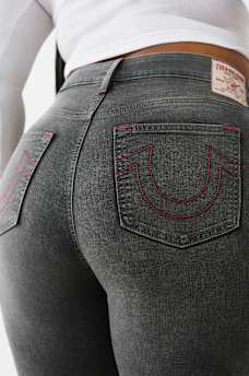 PLUS JENNIE MID RISE CURVY SKINNY JEAN, image 1