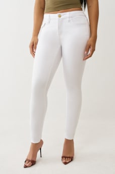 JENNIE BIG T LUREX HORSESHOE CURVY SKINNY JEAN, image 1