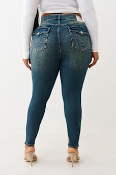PLUS JENNIE MID RISE CURVY SKINNY JEAN, image 4