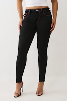 JENNIE CRYSTAL CURVY SKINNY JEAN, image 2