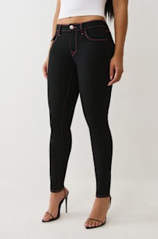 JENNIE CRYSTAL CURVY SKINNY JEAN, image 4