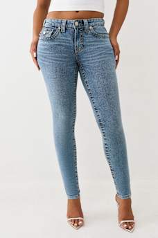 JENNIE MID RISE BIG T SKINNY JEAN, image 1