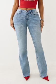 BECCA MID RISE BOOTCUT JEAN, image 2