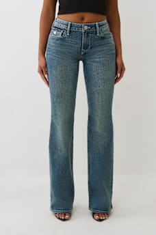 BECCA MID RISE BOOTCUT JEAN, image 1