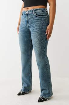 PLUS BECCA MID RISE BOOTCUT JEAN, image 3