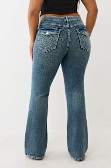 PLUS BECCA MID RISE BOOTCUT JEAN, image 4
