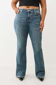PLUS BECCA MID RISE BOOTCUT JEAN, image 1