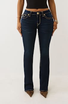 JEANS CORTE DE BOTA BECCA BIG T DE TIRO MEDIO, image 2