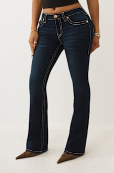 JEANS CORTE DE BOTA BECCA BIG T DE TIRO MEDIO, image 5