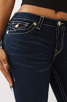 JEANS CORTE DE BOTA BECCA BIG T DE TIRO MEDIO, image 6