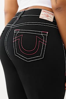 PLUS BECCA MID RISE BIG T&nbsp;BOOTCUT JEAN, image 1