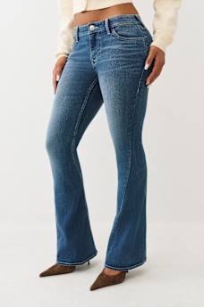 JOEY MID RISE FLAP FLARE JEAN, image 3