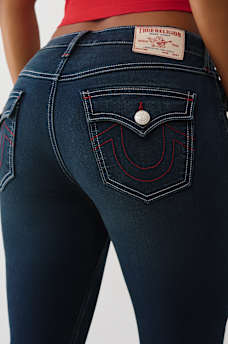 JEANS ACAMPANADOS JOEY DE TIRO MEDIO, image 1