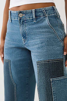 REVERSE DENIM CARPENTER PANT, image 6