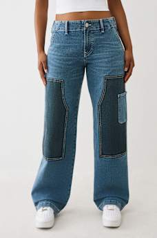 REVERSE DENIM CARPENTER PANT, image 1