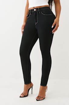 HALLE HIGH RISE SUPER SKINNY JEAN, image 4